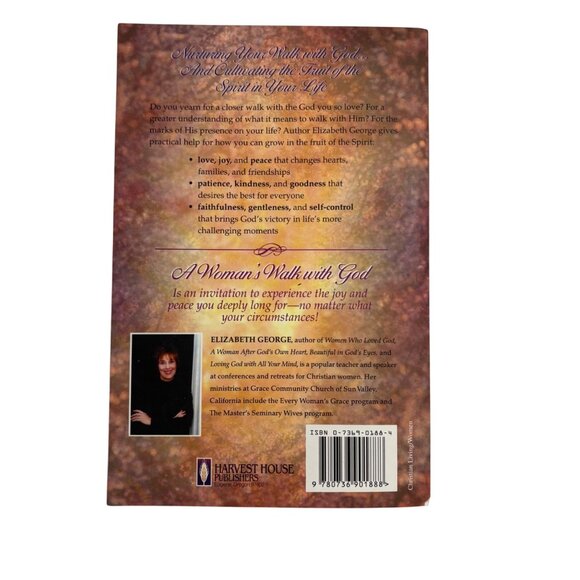 A Womans Walk With God By Elizabeth George Paperback Book - Picture 2 of 9